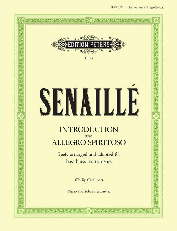 Introduction and Allegro spirituoso  für Tuba (Euphonium/Posaune/Bass in E) und Klavier  