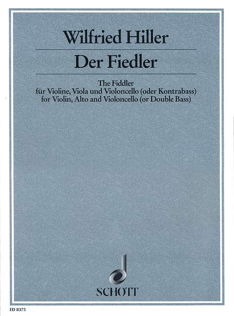 Der Fiedler aus dem Chagall-Zyklus 1  für Violine, Viola und Violoncello  Partitur und Stimmen