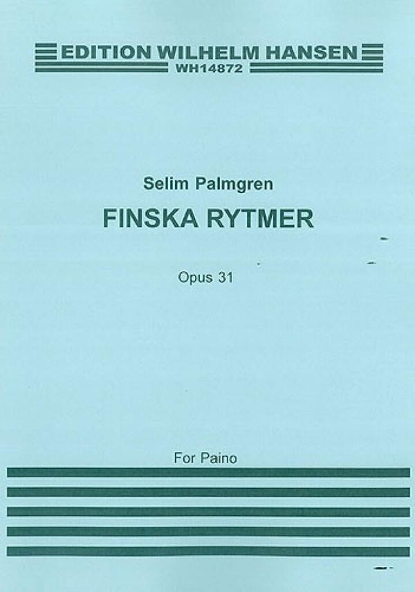 Finnische Rhythmen op.31  für Klavier  