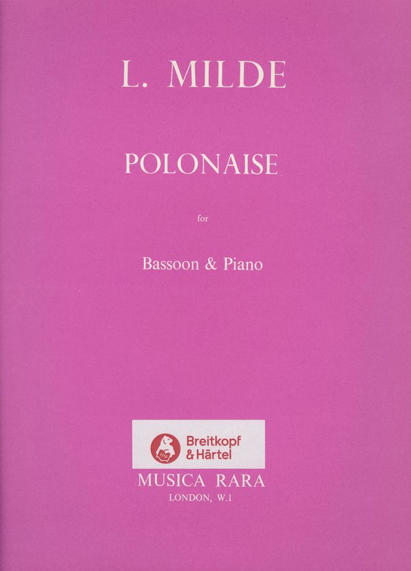 Polonaise  für Fagott und Klavier  
