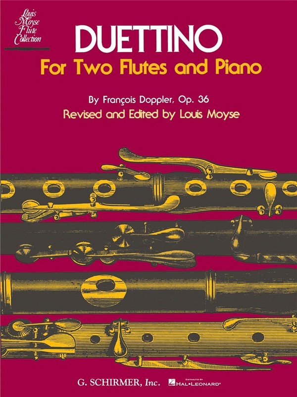 Duettino op.36 for   2 flutes and piano  