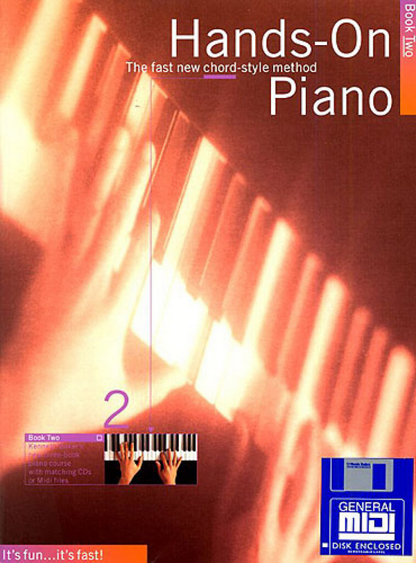 HANDS-ON PIANO VOL.2 (+MIDIDISC):  THE FAST NEW CHORD-STYLE METHOD  