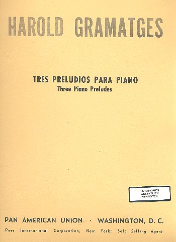 3 preludios para piano    
