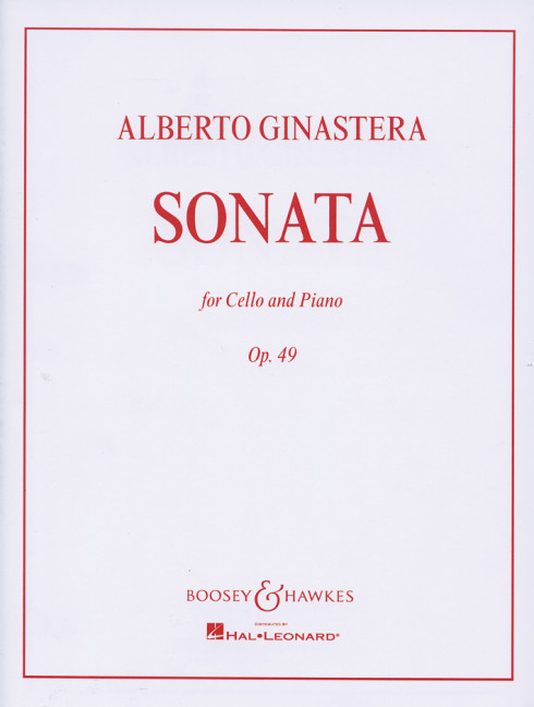 Sonata op. 49  für Violoncello und Klavier  