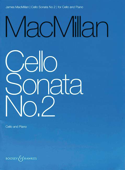 Cello Sonata No. 2  für Violoncello und Klavier  