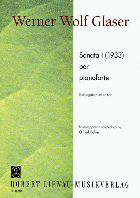 Sonate Nr.1  für Klavier  