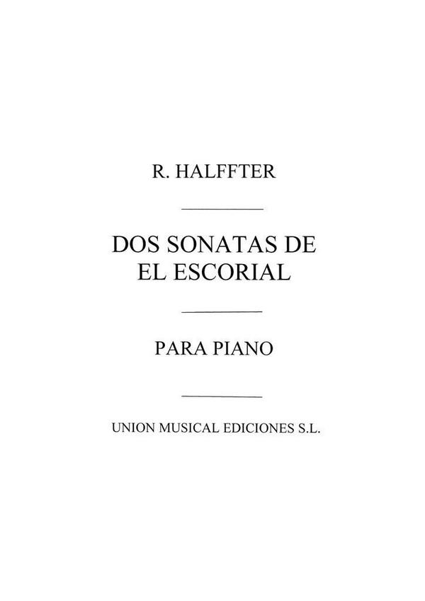 2 Sonatas de El Escorial para piano    