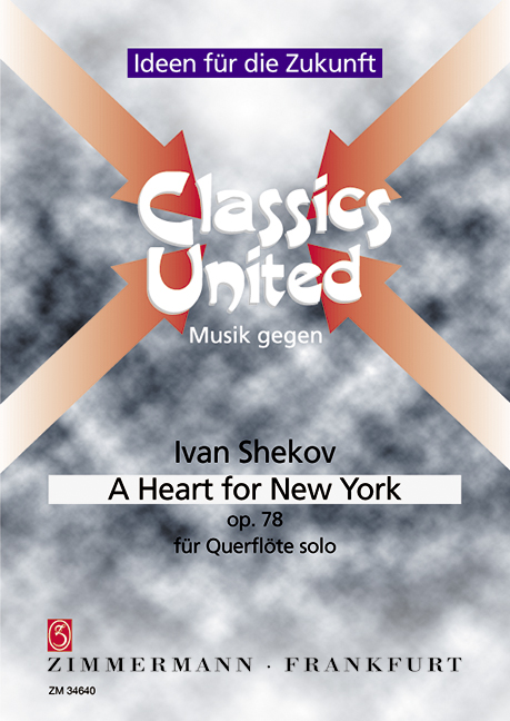 A Heart for New York op.78  für Flöte solo (2001)  