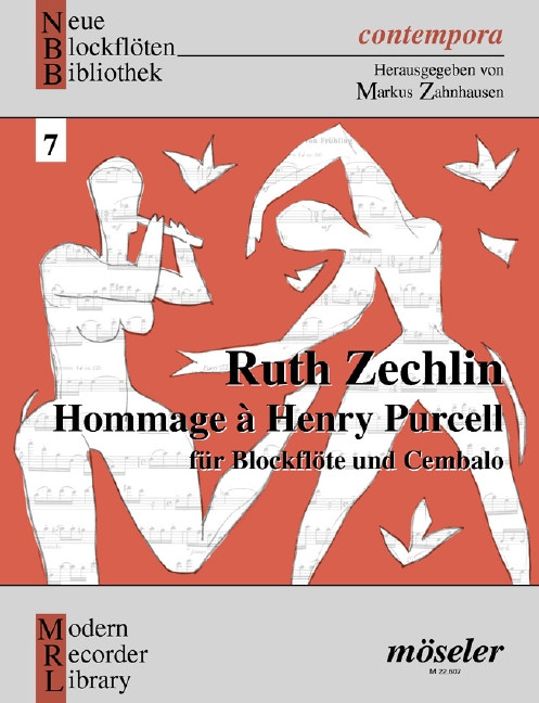 Homage a Henry Purcell  für Blockflöte (S/T) und Cembalo  