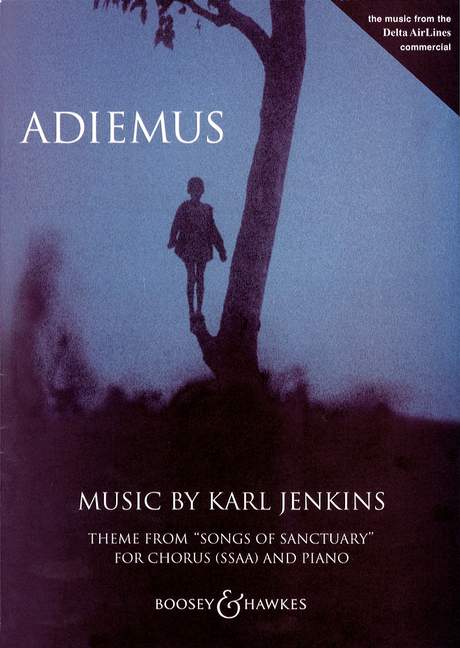 Adiemus  für Frauenchor (SSAA), Blockflöte und Klavier  Chorpartitur