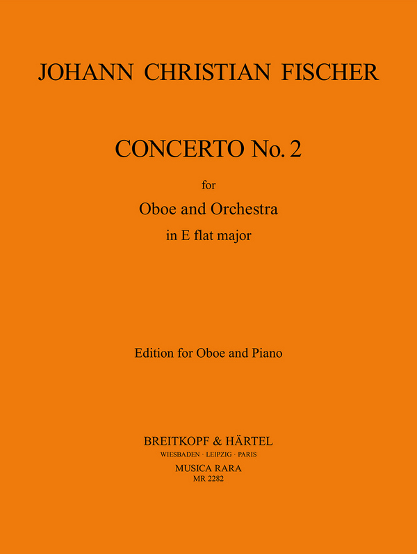 Konzert Es-Dur Nr.2  für Oboe und Orchester  für Oboe und Klavier
