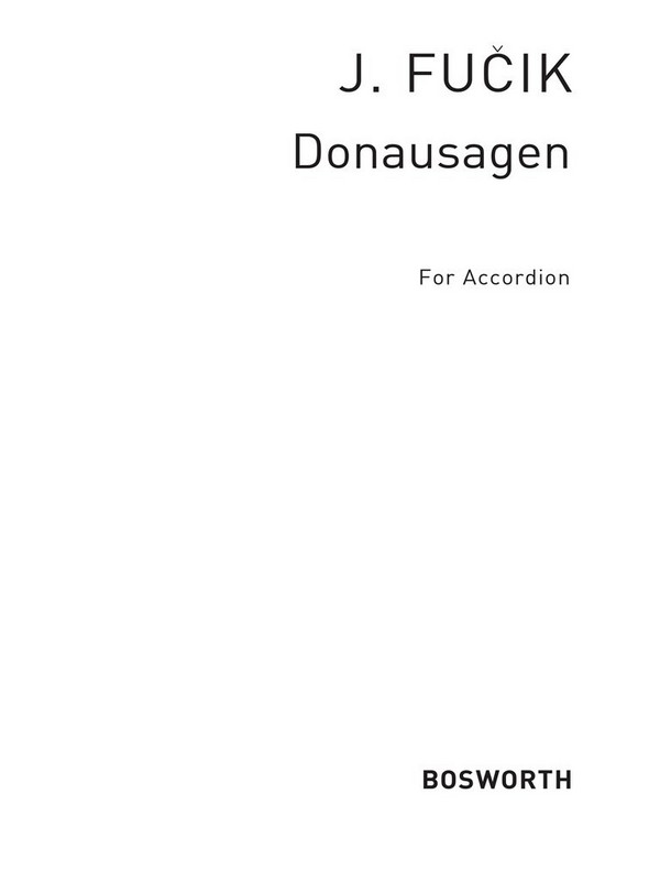 Donausagen  for accordion  Verlagskopie