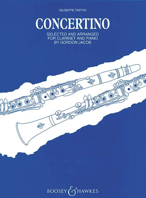 Concertino  für Klarinette und Streichorchester  Klavierauszug mit Solostimme