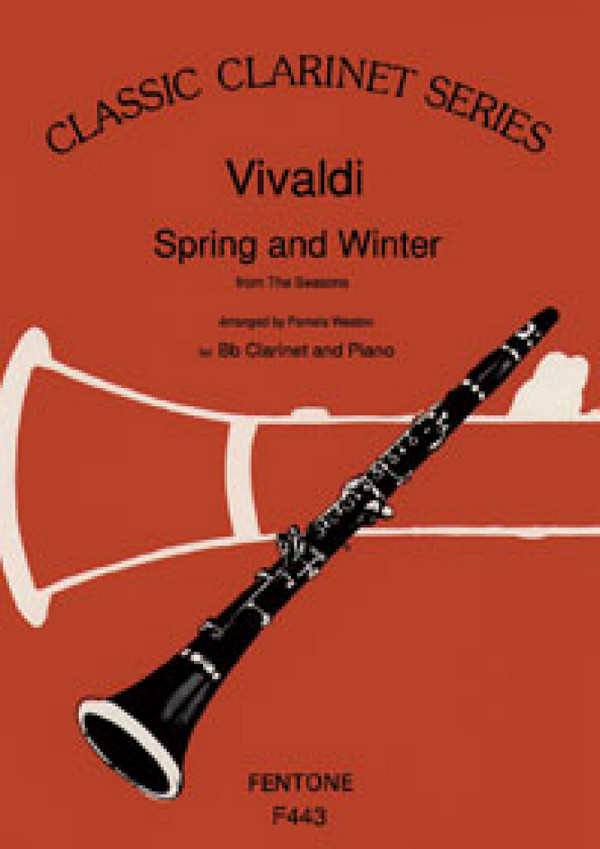 'Spring' and 'Winter' from 'The four Seasons'  for clarinet  and piano