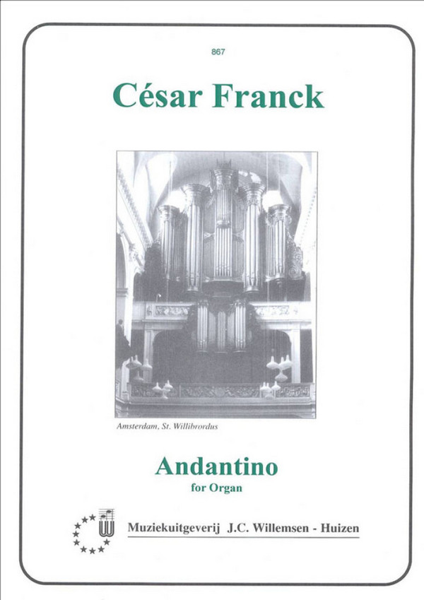 Andantino  für Orgel  