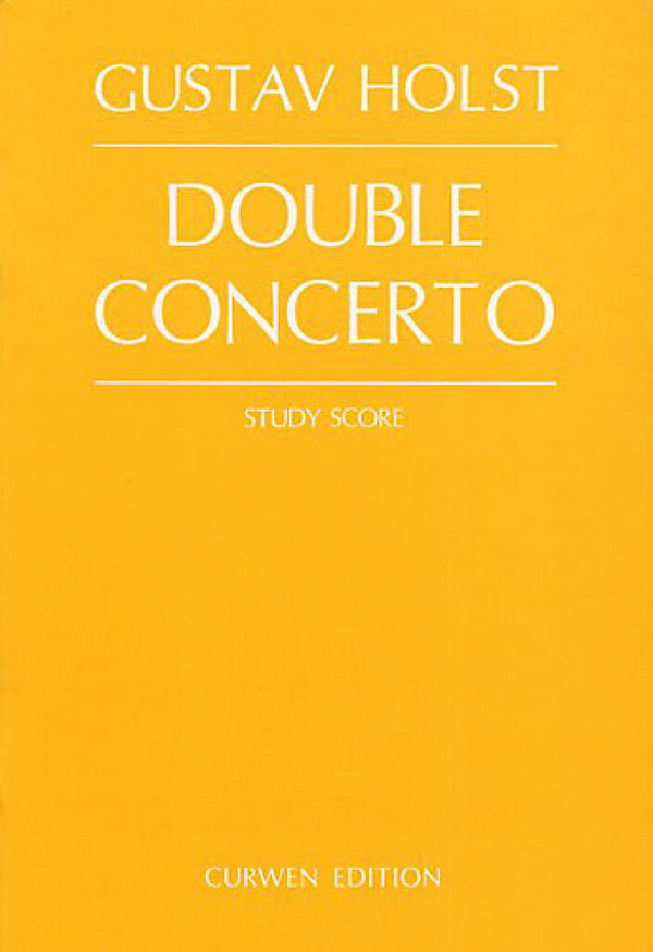 Double Concerto op.49  for 2 violins and orchestra  study score