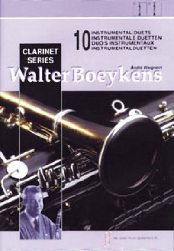 10 instrumental duets  for clarinet  score