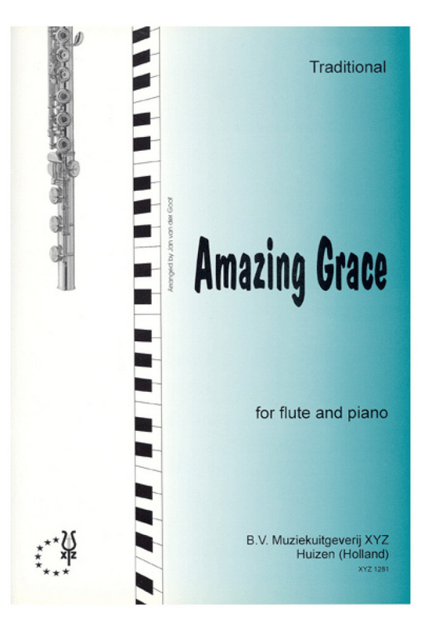 Amazing Grace for flute and piano    