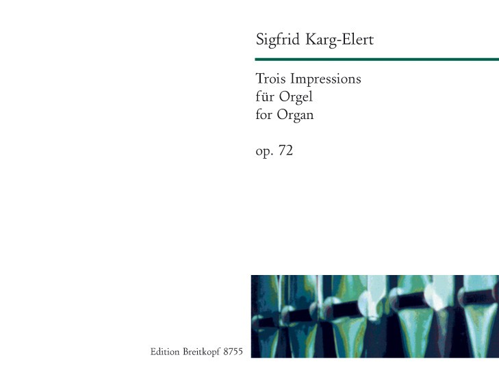 3 Impressions op.72  für Orgel  
