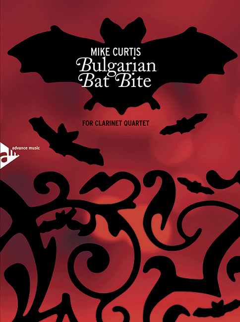 Bulgarian bat bite  for 4 clarinets (BBBBass)  score and parts