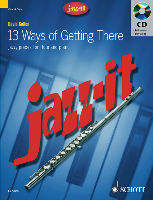 13 ways of getting there (+CD)  for flute and piano  