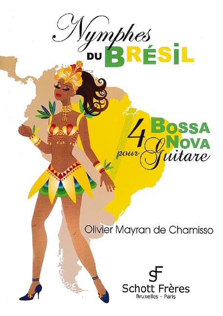 Nymphes du Brésil  4 Bossa Nova pour guitare  