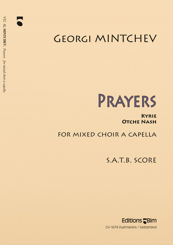2 Prayers for mixed chorus a cappella    
