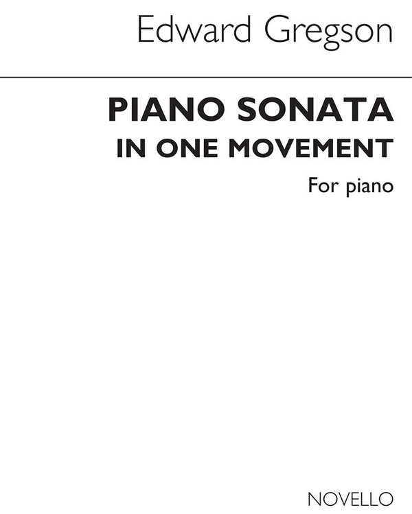 Sonata in one Movement  for piano  