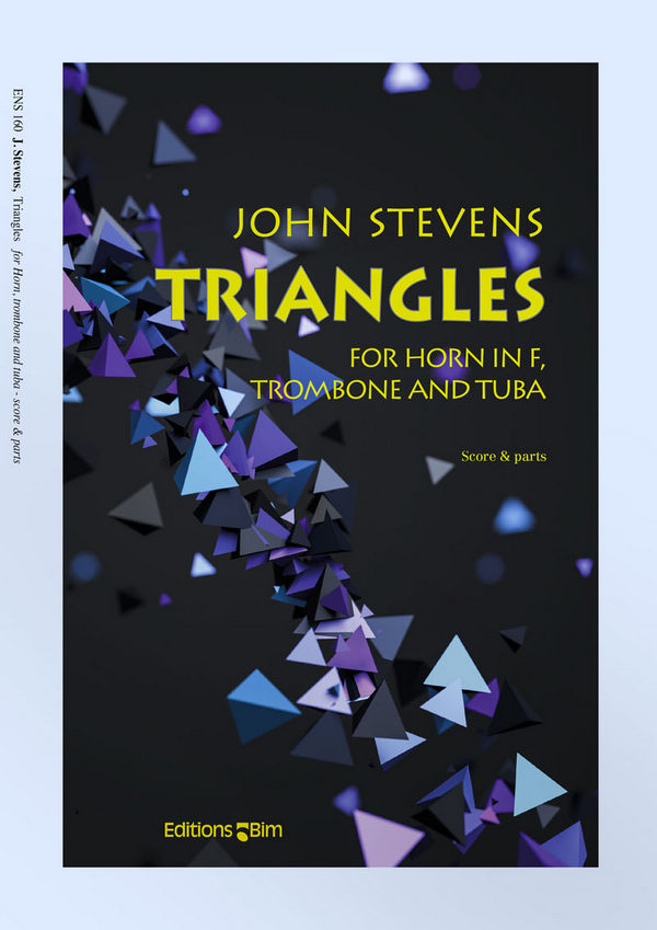 Triangles for horn in F, trombone  and tuba  score and parts