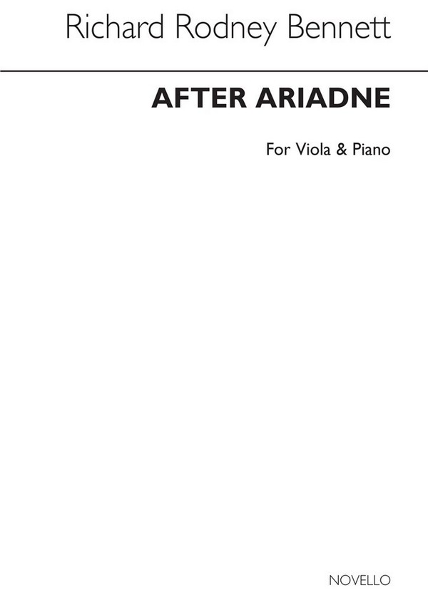 After Ariadne for Viola and Piano    