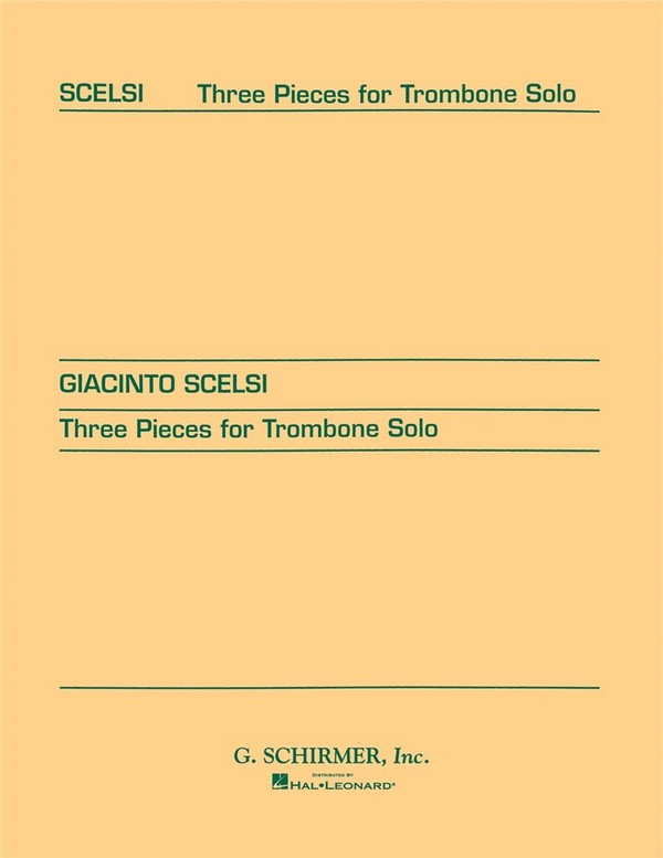 3 Pieces for Trombone    
