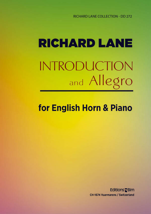 Introduktion und Allegro  für Englischhorn und Klavier  