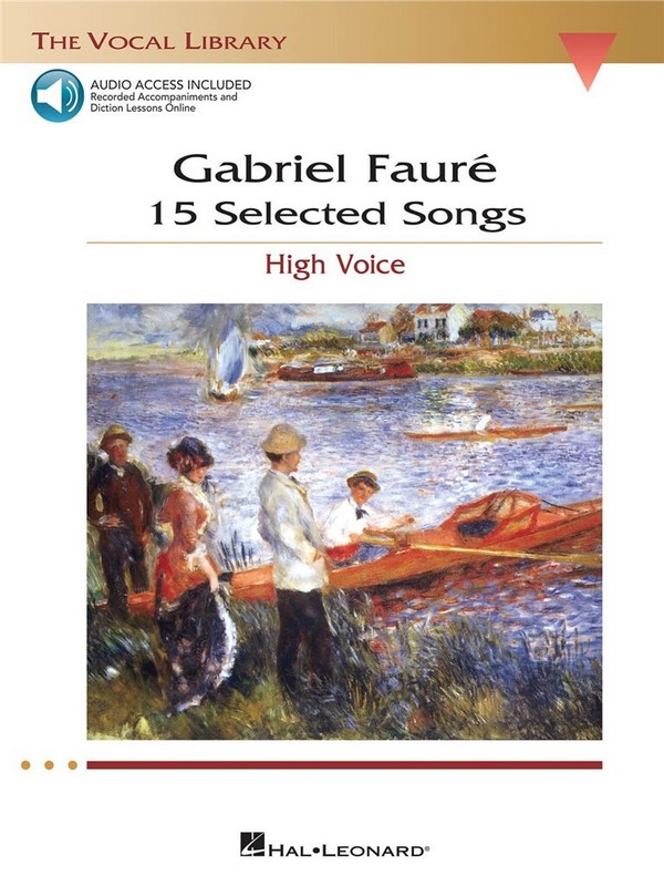 15 selected Songs (+2 CD's)  for high voice and piano (frz)  