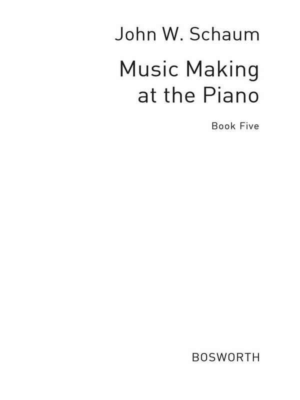 Music making vol.5 level 4  for piano  