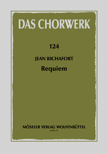 Requiem  für gem Chor a cappella  Partitur (Archivkopie)