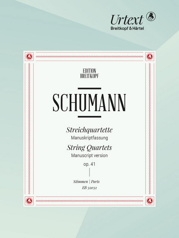 Streichquartette op.41 (Manuskriptfassung)