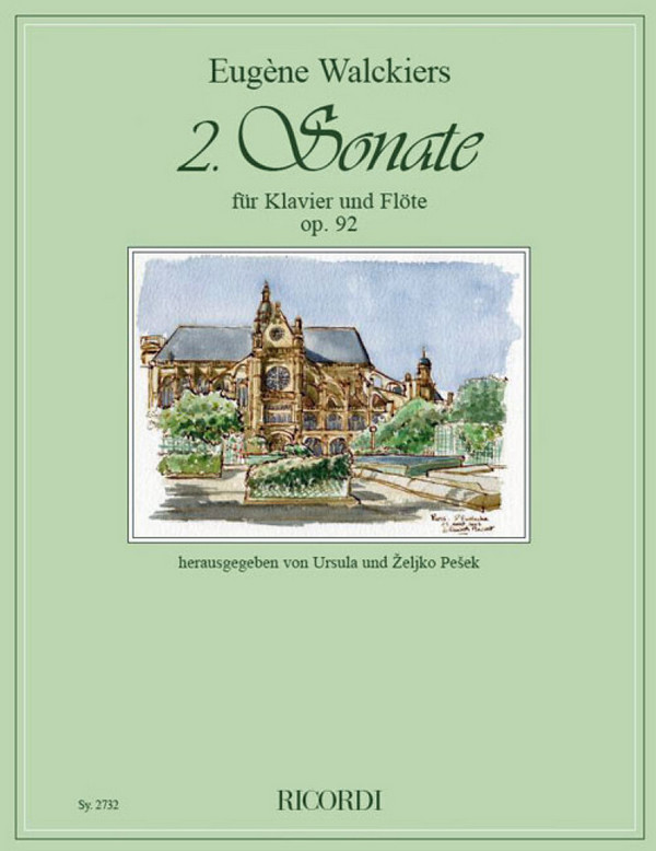 Sonate Nr.2 op.92 für Flöte und Klavier    
