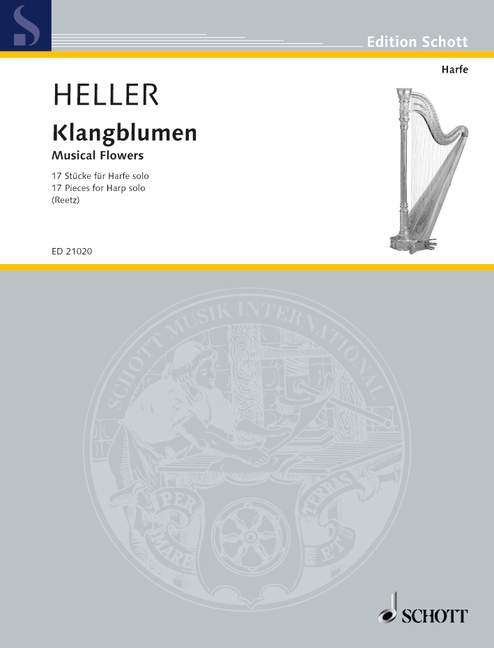 ED21020 Klangblumen  für Harfe  