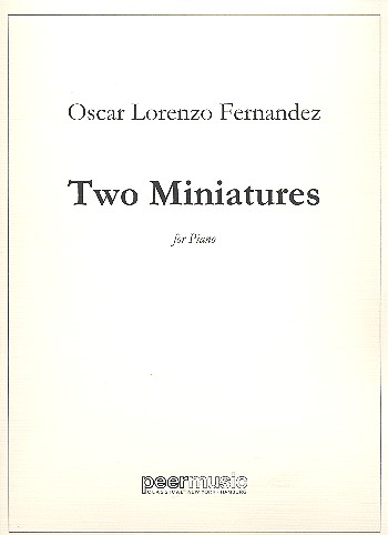 2 Miniatures  for piano  