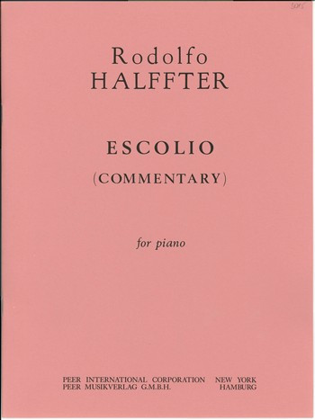 Escolio op.43  for piano  