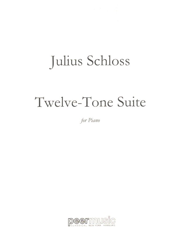 Twelve-Tone Suite  for piano  