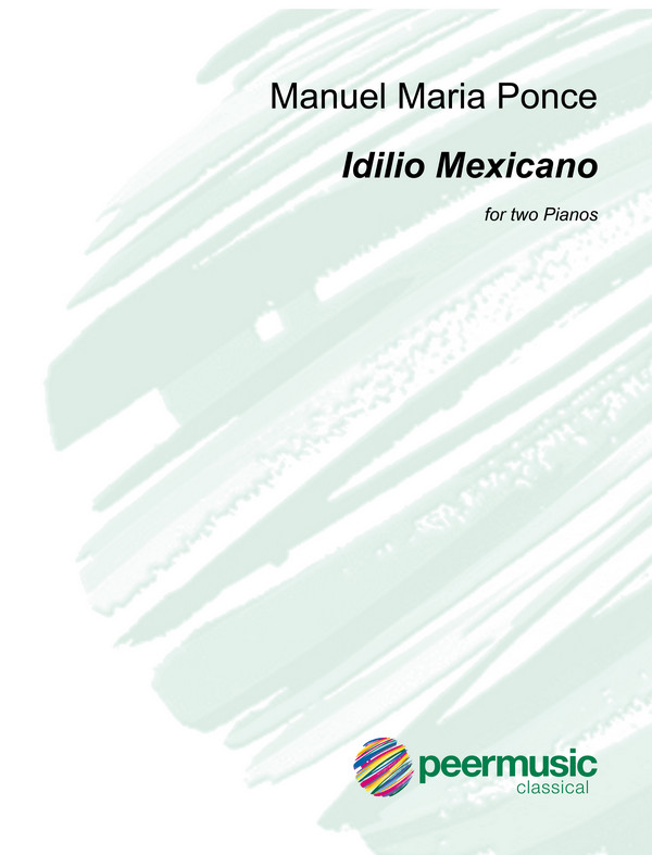Idilio mexicano  für 2 Klaviere  2 Partituren