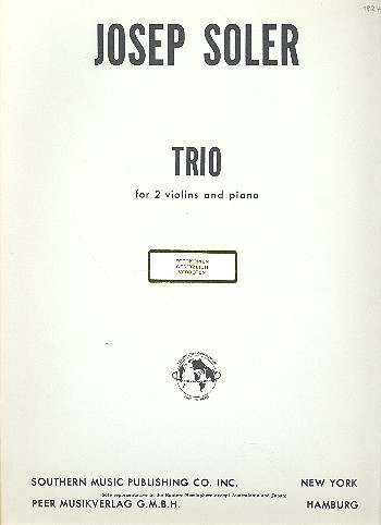 Trio for 2 violins and piano