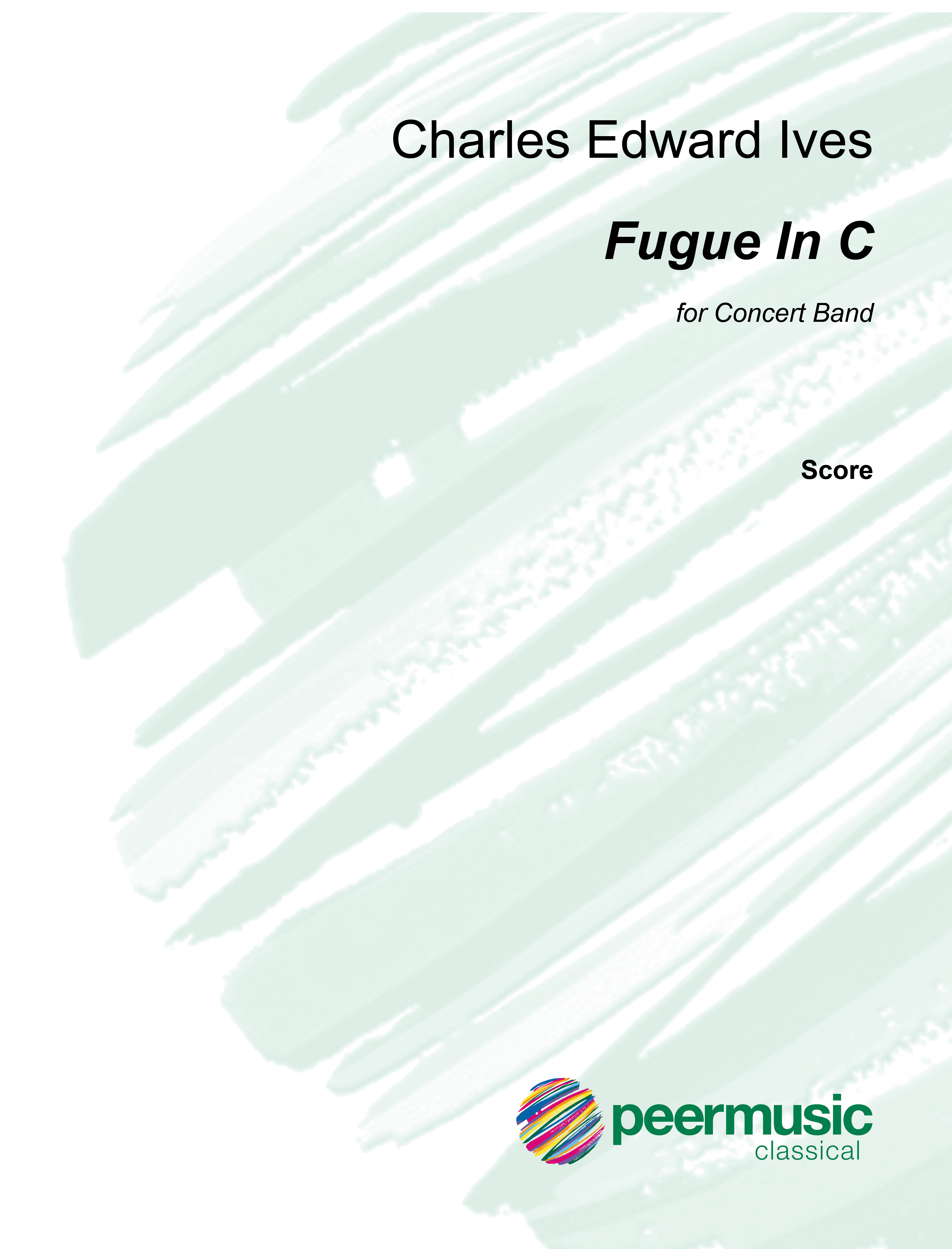 Fugue in C  for concert band  score