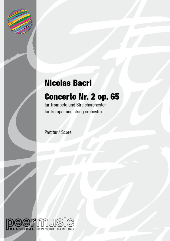 Concert no.2 op.65  für Trompete und Streichorchester  Partitur