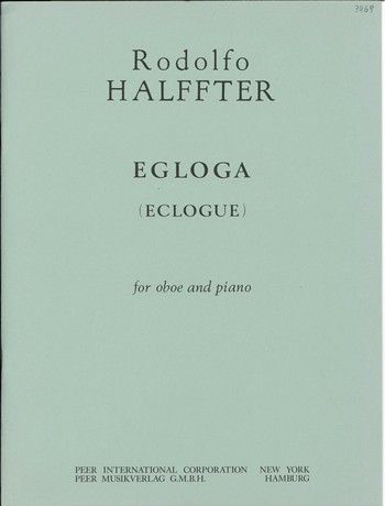 Egloga  for oboe and piano  