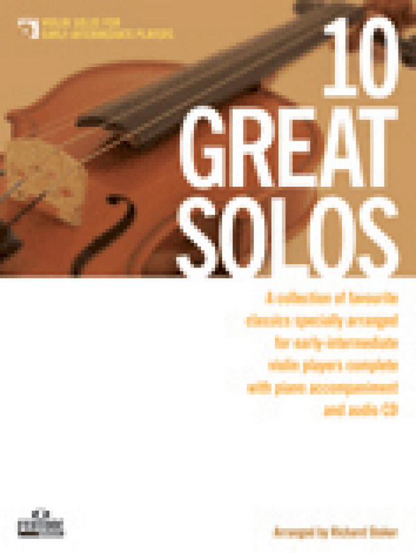 10 great Solos (+CD)  for violin and piano  