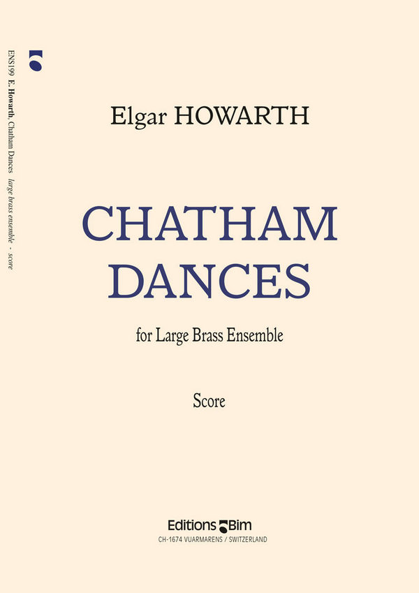 Chatham Dances  for brass ensemble  score