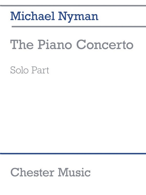 CH60937-01 Concerto  for piano and small orchestra  piano solo part