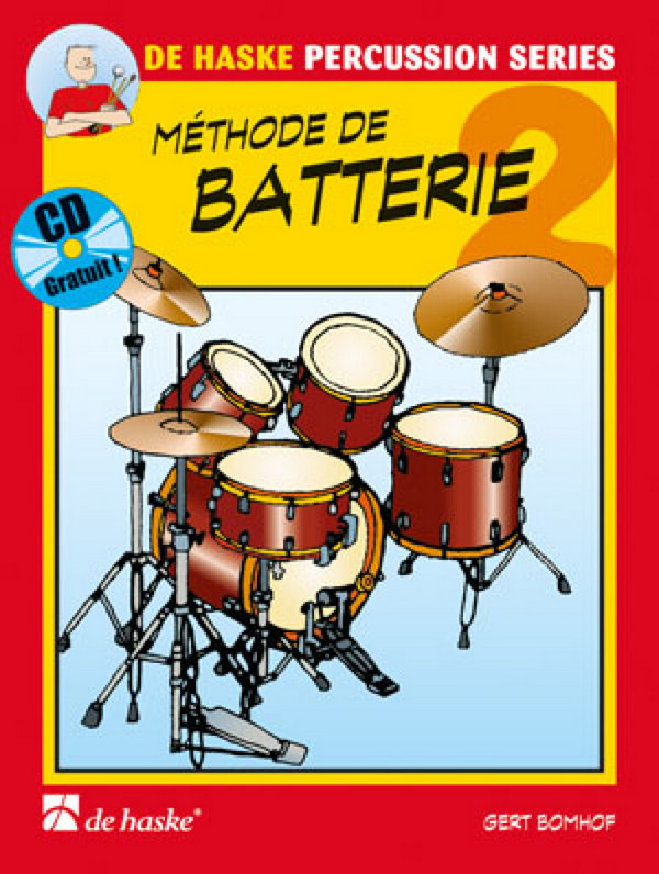 Méthode de batterie vol.2 (+CD)  pour batterie (fr)  